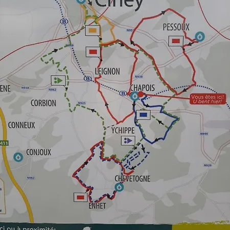 Vakantiestudio Ciney * Chapois