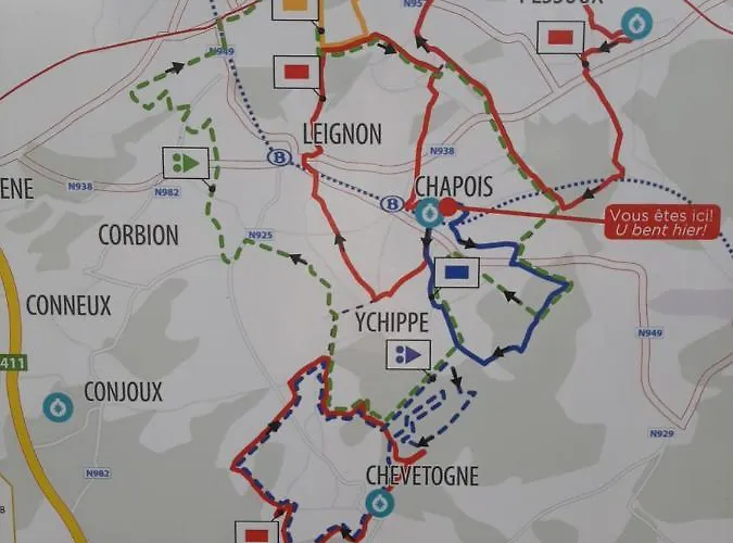 Vakantiestudio Ciney * Chapois